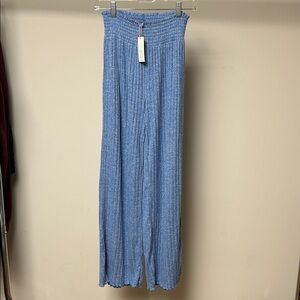 Z supply dawn smocked rib pant riviera